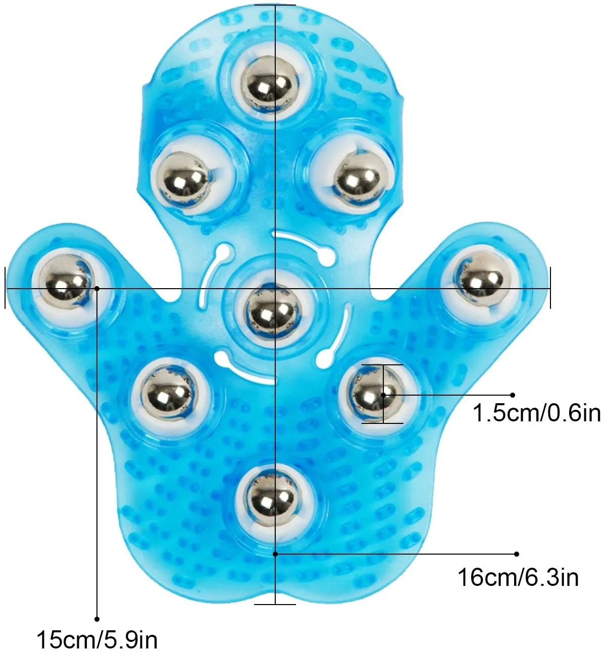 ROLLER BALL MASSAGER/Massage Tools, Hand Held Massagers /glove massager