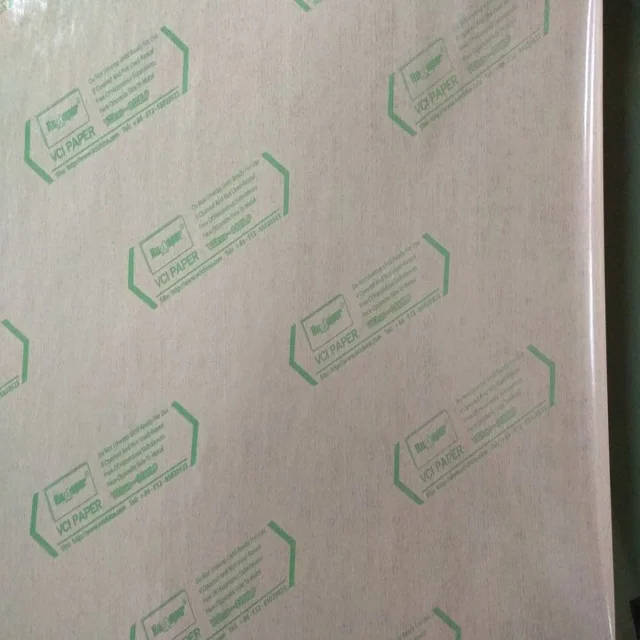 High Quality factory Poly Coated VCI Paper for Ferrous Non-Ferrous and Multi-Metal  products prevent from corrosion and rust