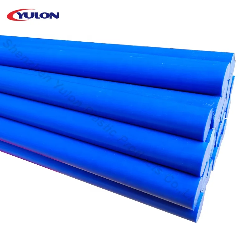 Blue copolymer acetal is the preferred color and material when it comes to the food processing industry acetal copolymer rod