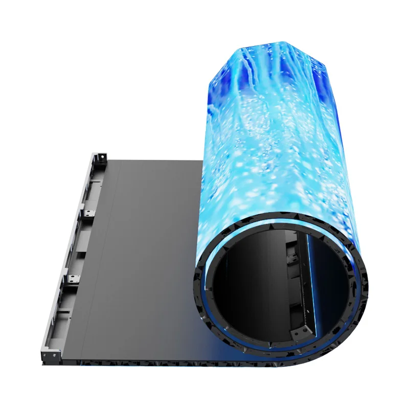 P1.5 Rolling LED Screen for Creative Advertising Rental and Conference Display-Rollable LED Wall