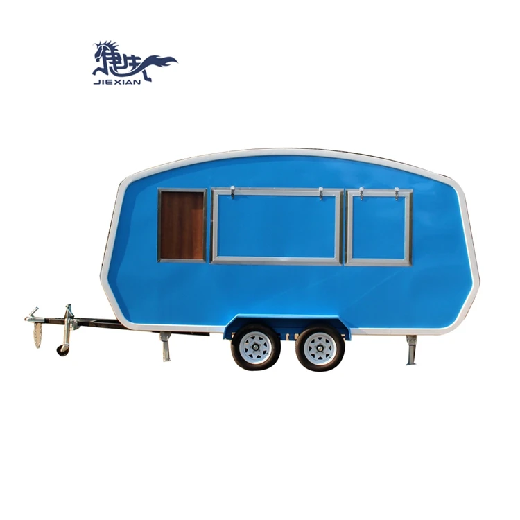 
JX-FV435 Custom Small Fiberglass Australian Luxury Off Road Travel Trailer Camping Caravan <a href=