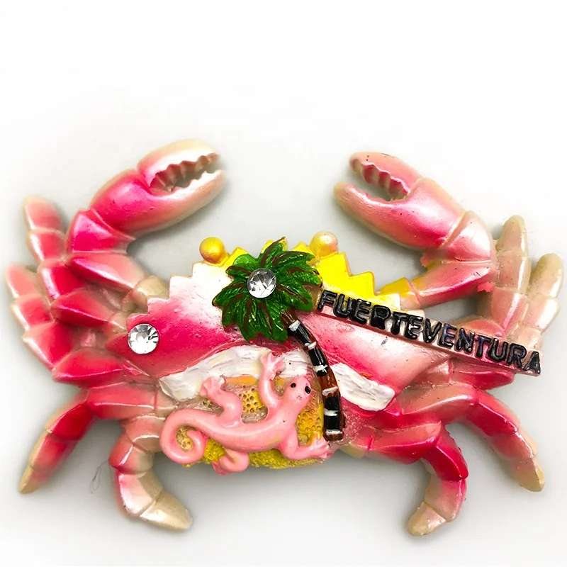 
Souvenir Promotion 3D Resin Fridge Magnet Tourist Ceramic Resin Ocean Fridge Magnet 