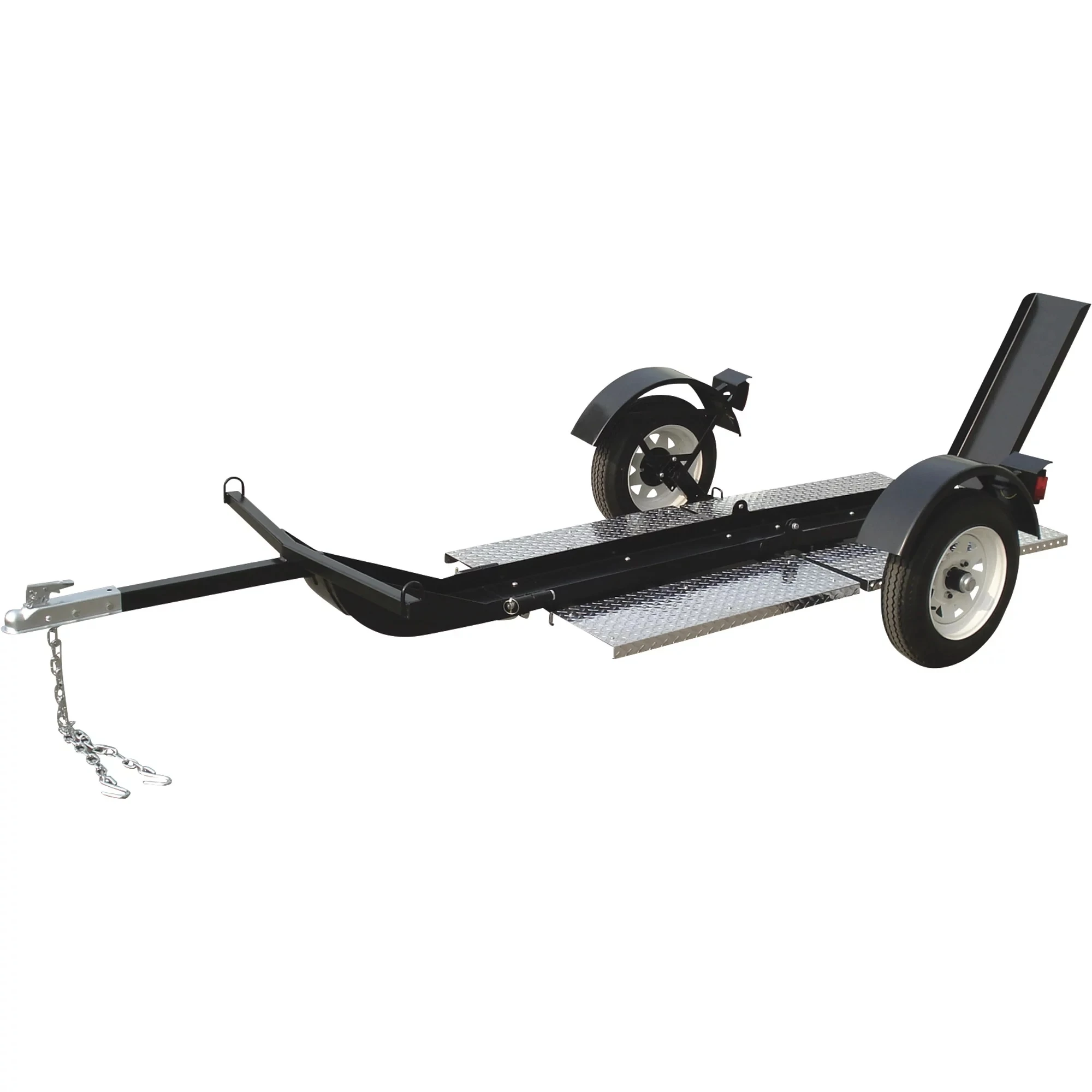 Powder Coated Single Motorcycle Trailer