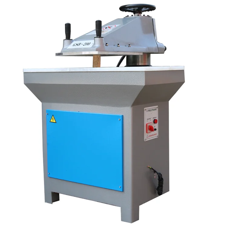 20 tons hydraulic swing arm cutting press clicker die leather click press machine