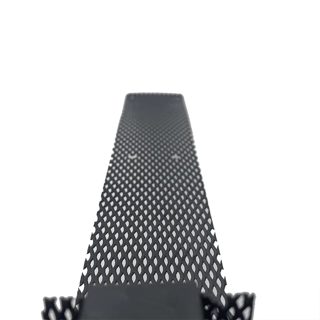 Customizable mesh ruthenium-iridium coated titanium anode
