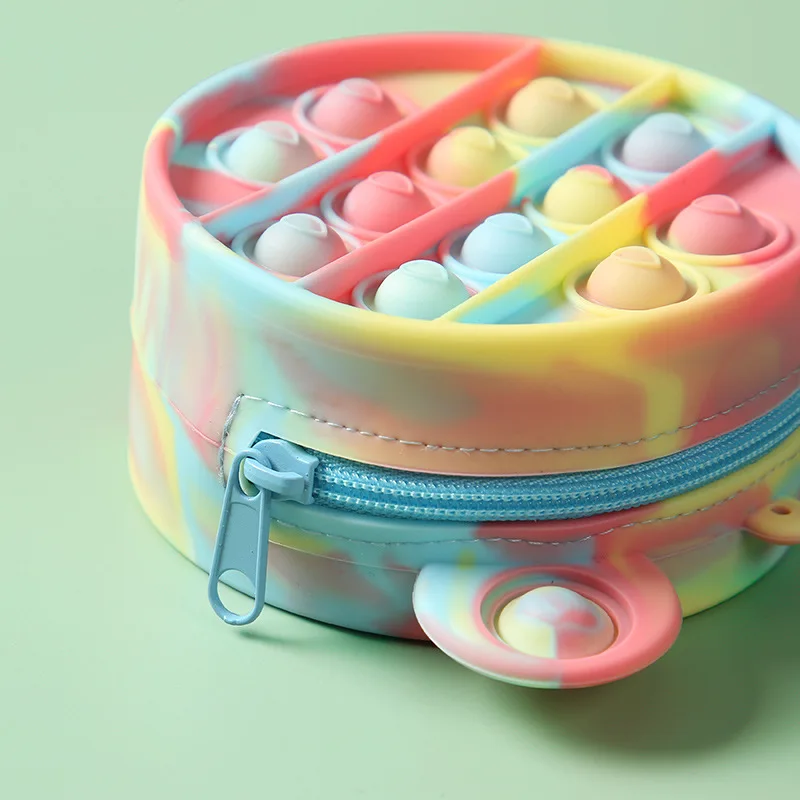 Silicone zero wallet pinch pinch music puzzle decompression toys wholesale Mickey collection bag rat - killing pioneer bag