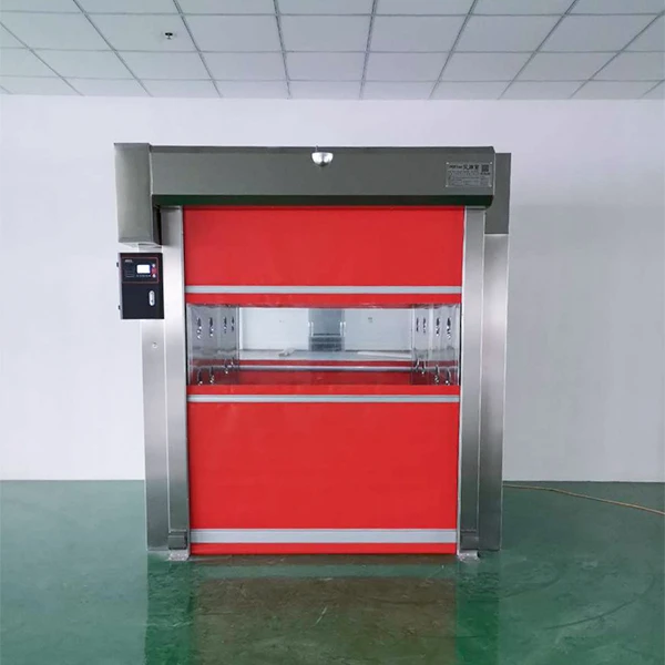 Прямая поставка, индивидуальная нержавеющая сталь 304, высокое качество, роликовая вверх дверь, воздушный Душ