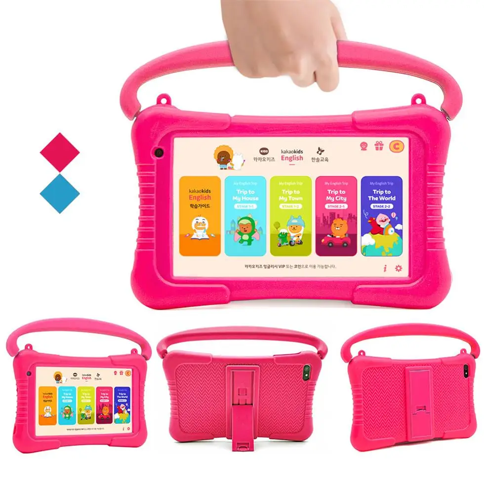 Best Gift 7 Inch Kids Tablet 2gb 32gb Children Pre-installed Educational App 1024x600 Screen Android 10 Tablet Pc For Boys Girls