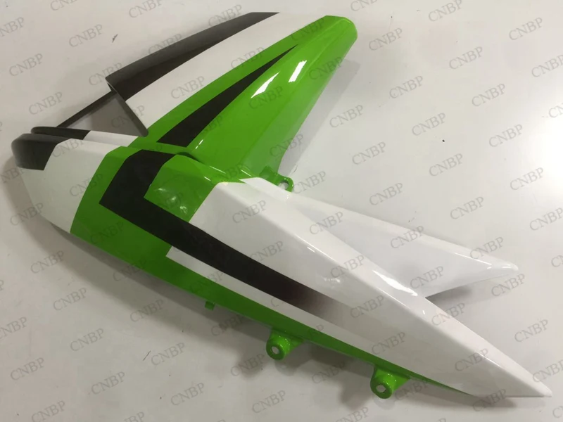 Комплект обтекателей Z 1000 10 11 на весь корпус 2010 Обтекатели для Kawasaki Z1000 - 2013 уличная версия Зеленый Белый