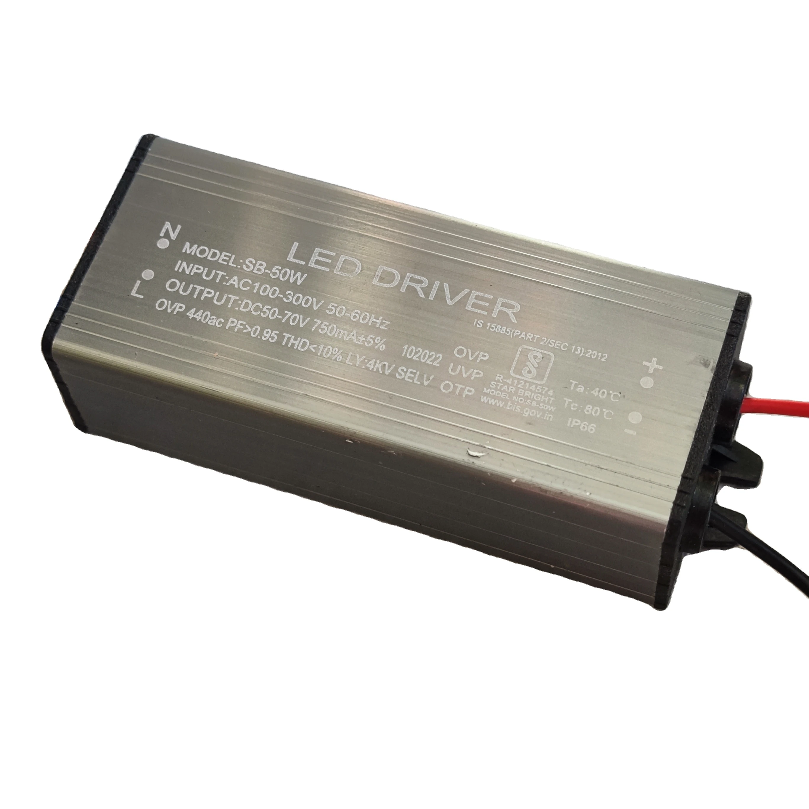 50W/1500MA isolated high p power supply Transformer Water Resistant LED Driver