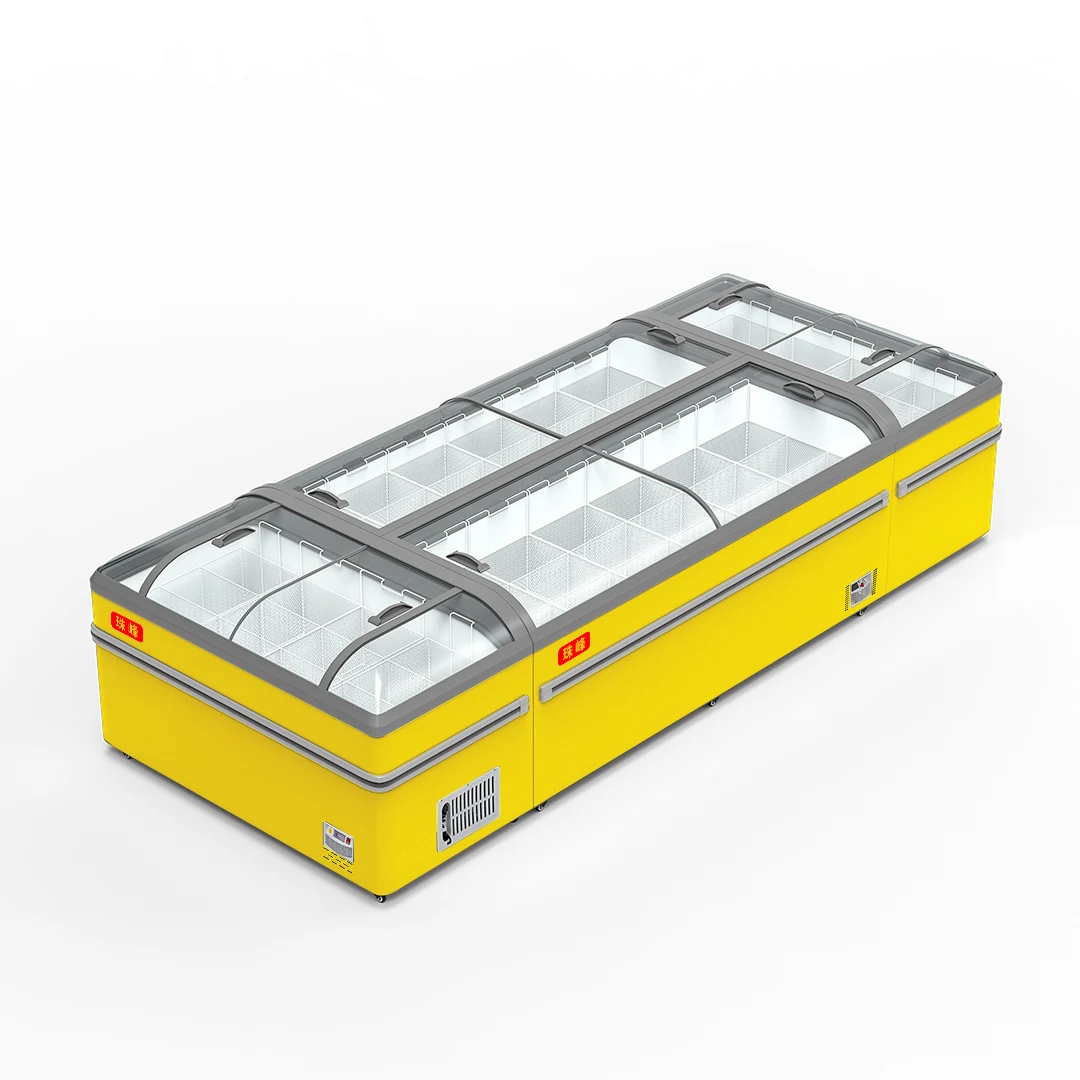 Combined Island Freezer Combined Batch Freezer Combined Freezer And Refrigerator