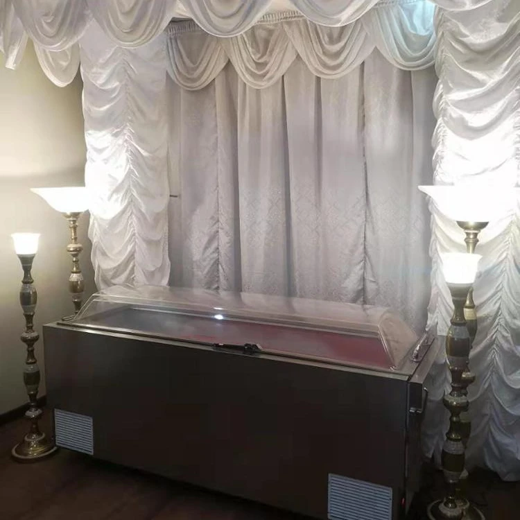 Охладитель гроба без упаковки, химический похоронный кабинет