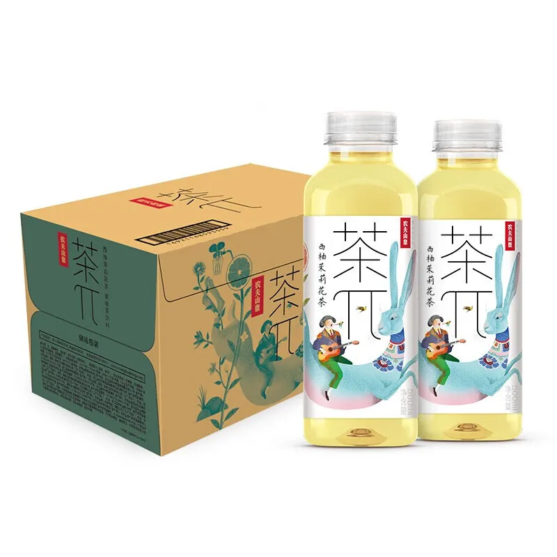 China Nongfu spring tea drink 500ml multi-flavored mixed grapefruit jasmine tea drinks