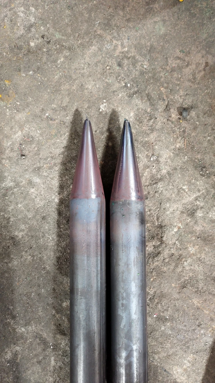 Tunnel Construction Conduit Forming Machine Steel Round Tube Taper Swaging Machine