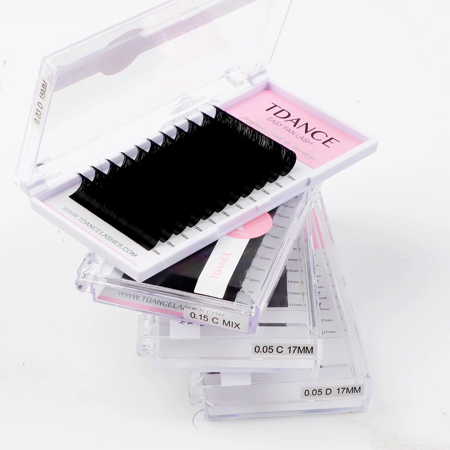 New Rapid Blooming Beginner Volume 0.07 TDANCE LASH Private Label Eyelash Extension Individual Lashes Silk Eyelash Extension Dd