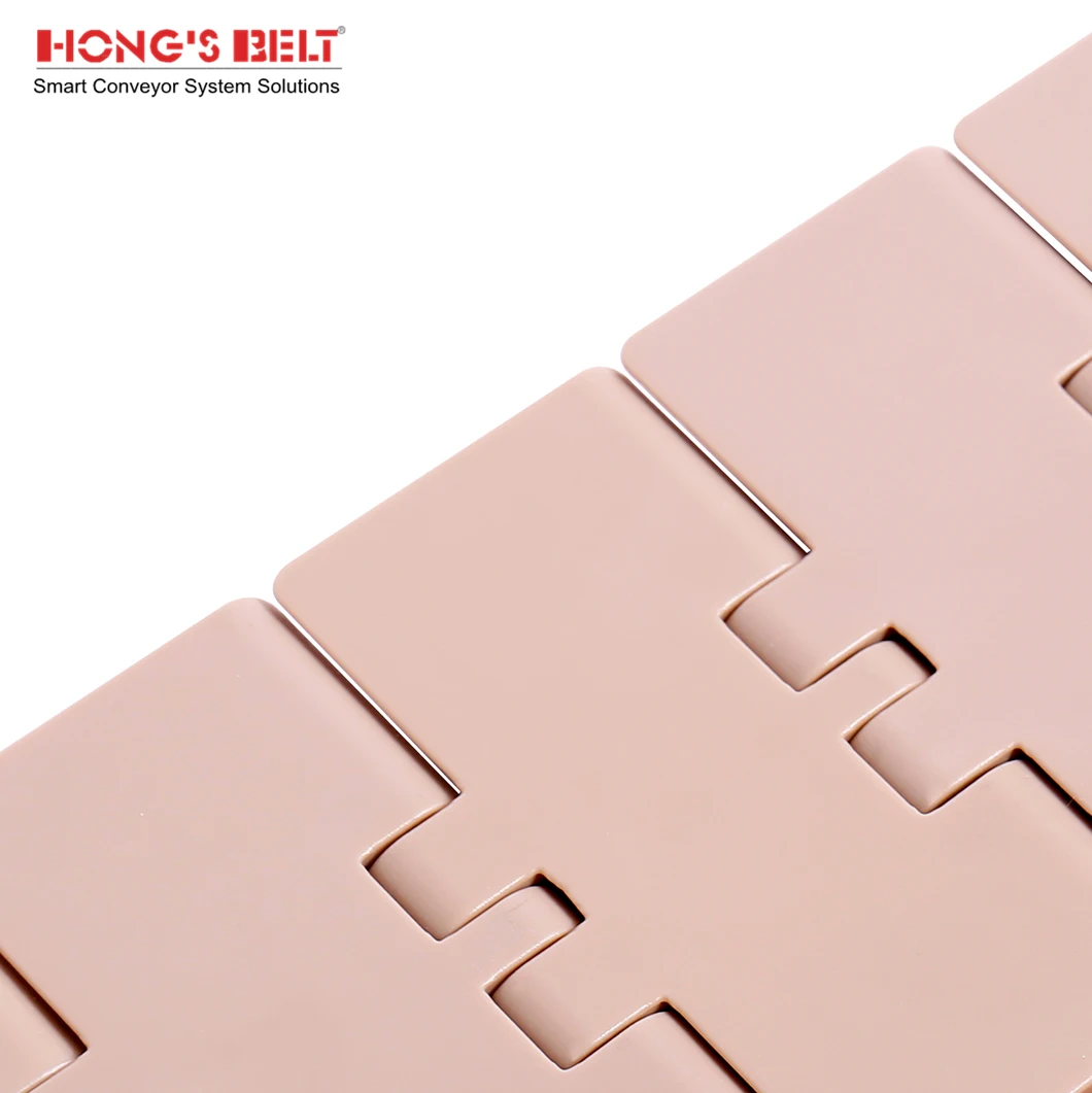 Hongsbelt HS-820-K325 plastic conveyor chain  slat top conveyor belt top chain