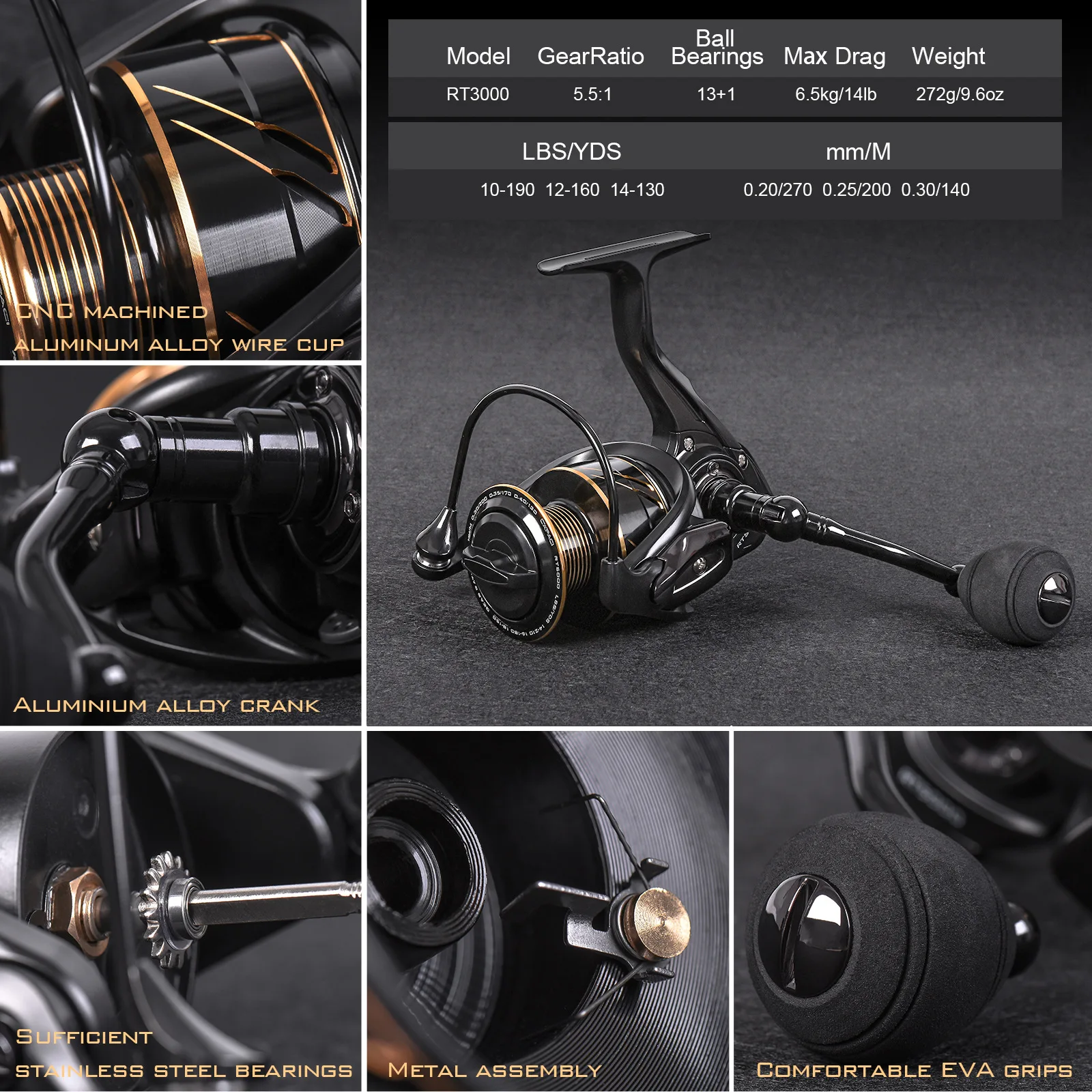 LEO 1.8M 2.1M Portable Telescopic Fishing Rod with Straight Handle Retractable Lure Rod for Sea Fishing