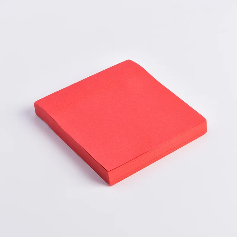 TL735 Customizable Logo Sticky Note Pad Printed Brand 10 colors Sticky Notes Promotion Gift Custom Size 3x3 inches Sticky Note