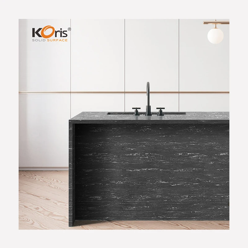 Wholesale Solid Surface Acrylic Stone Sheet Acrylic Solid Surface Stone Kitchen Benchtop Acrylic Solid Surface Stone