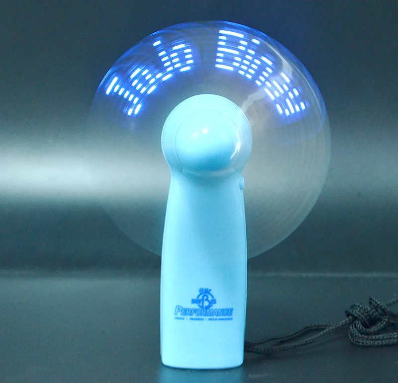 Светодиодный потолочный светильник с ручкой для сообщений и светодиодным вентилятором