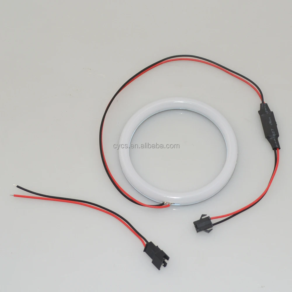 51led 51smd DC 12V led angel eyes lighting 90mm SMD Cotton projector led angel eyes halo rings Cotton Lights Car LED Angel Eyes