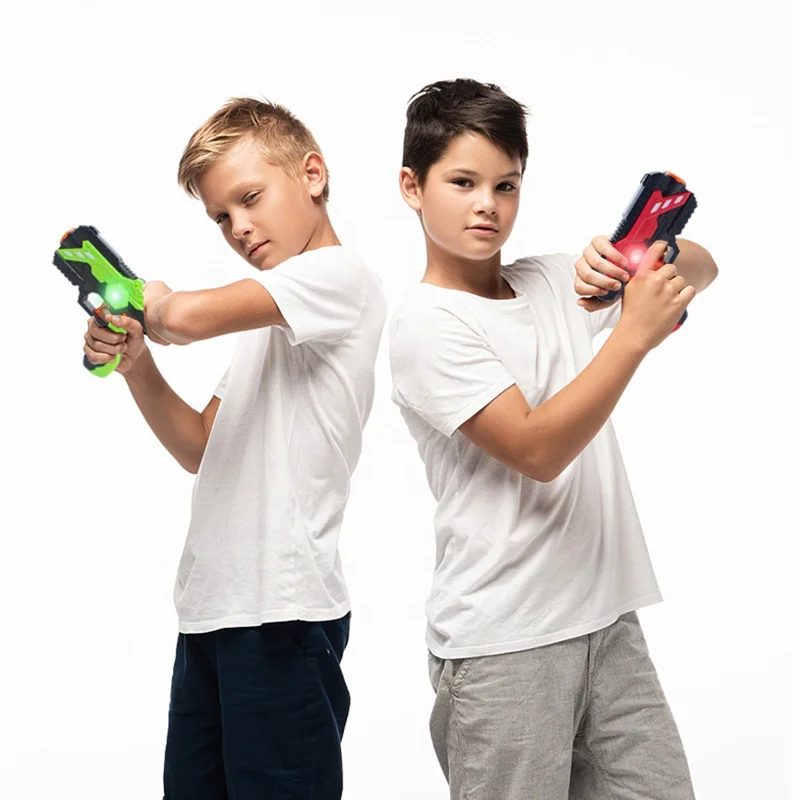 Мультиплеер, инфракрасная вибрация, звук и свет, пластиковый пистолет, игрушки, оборудование, лазерная бирка, пистолет для продажи