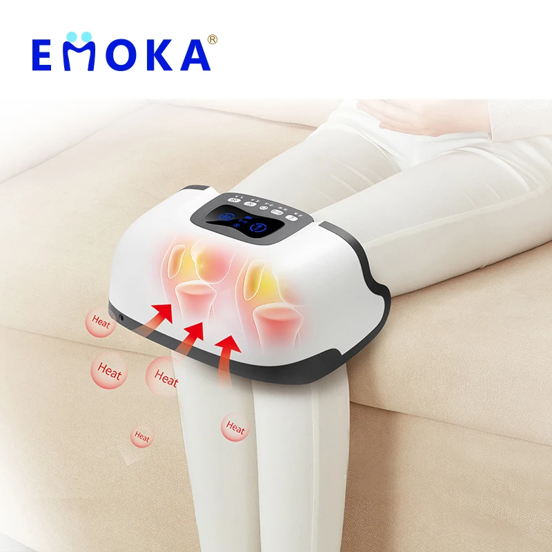 Pain Relief Knee Brace Wrap Knee Joint Warmer Therapy Massager Vibration Heated Knee Massage Machine