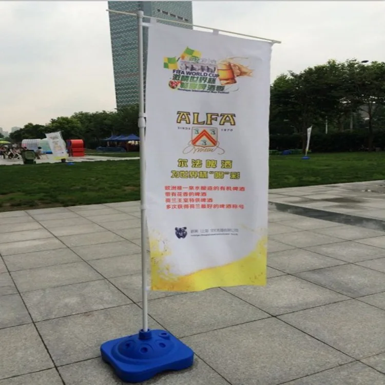 Custom Outdoor Large Advertising Nobori Flag japanese samurai flag Banner with pole and Base