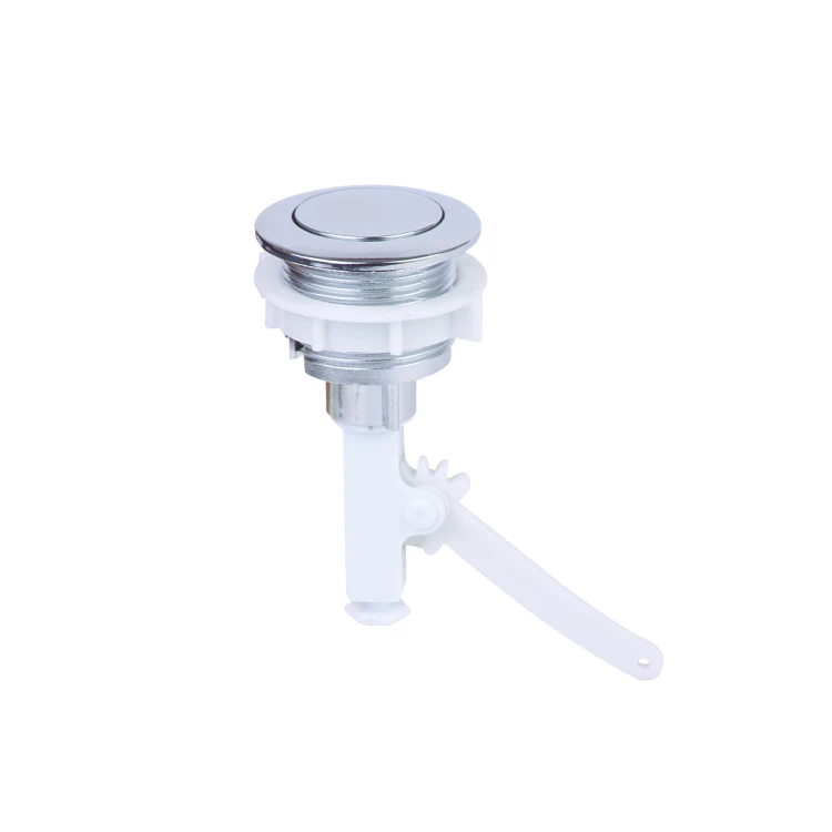 Most Popular Toilet Tank Top Push Fittings Bottom Fill Flapper Pull Inlet Valve for Two-Piece Universal 2 Inch Cistern