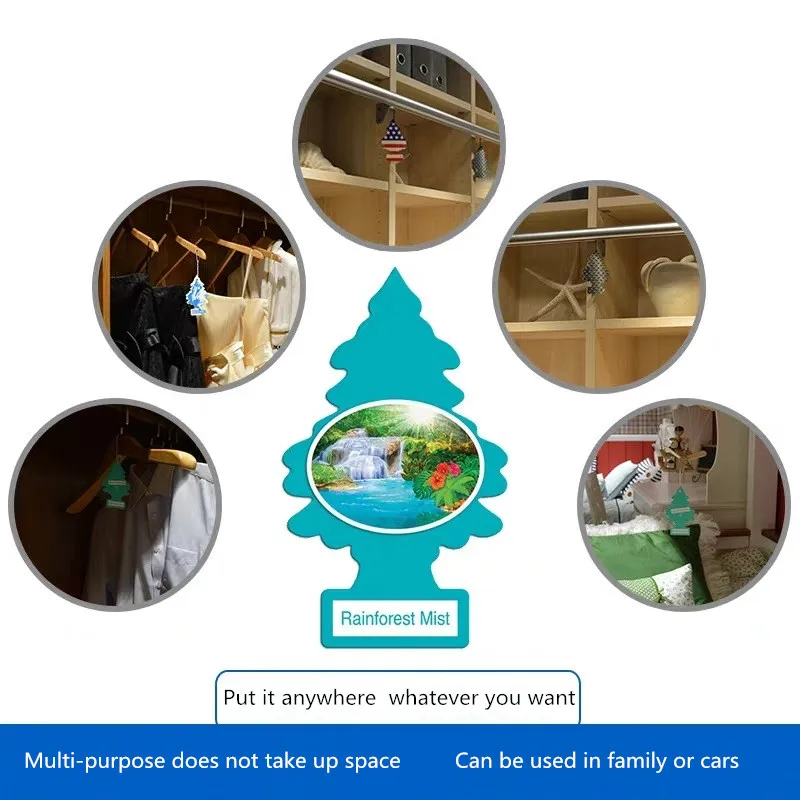 
Wholesale eco friendly Hanging Little Tree Car Air Freshener 