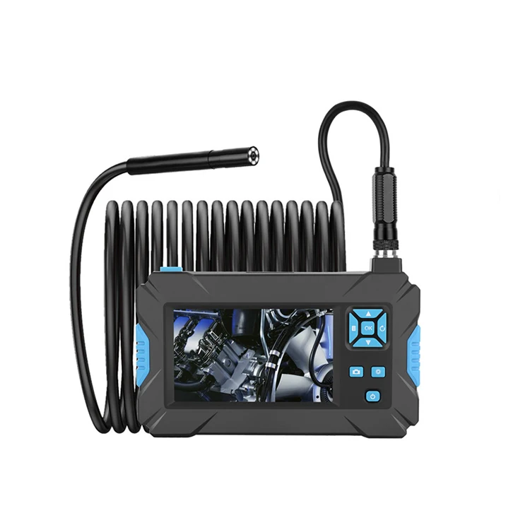 
 Камера-эндоскоп с объективом 3,9 мм и ЖК-экраном 4,3 дюйма, 2 МП, 1080P  