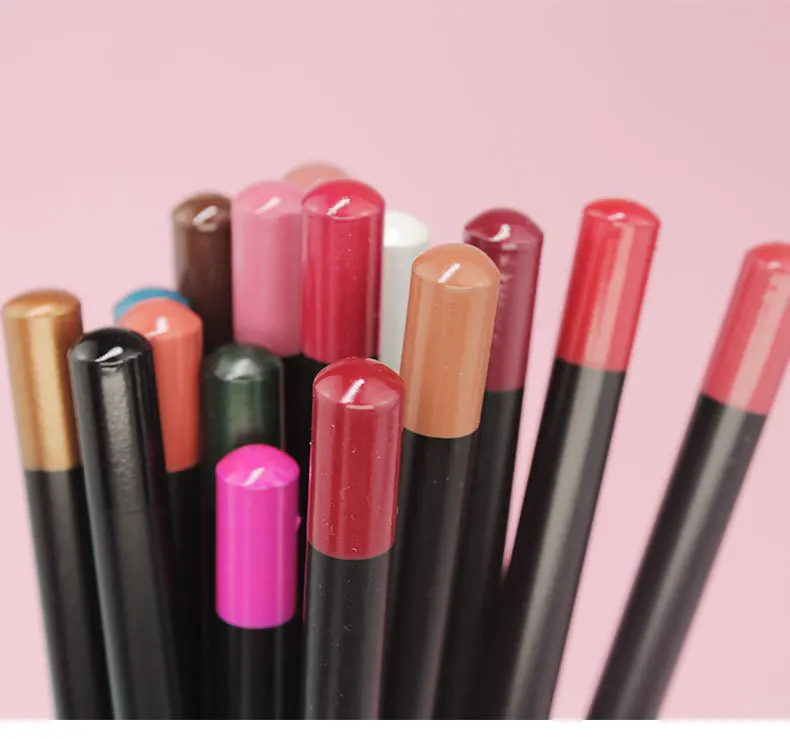 lip pencil factory wholesale high pigment customized private label lip liner