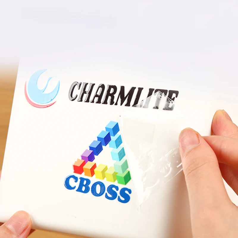 Custom logo self-adhesive metallic transfer car brand name sticker label metal 3D transfer sticker