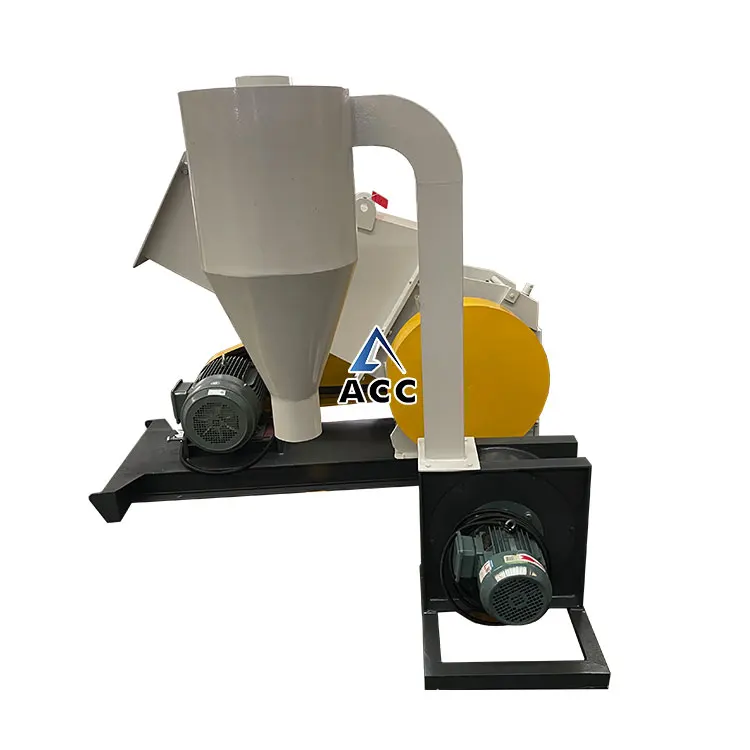 High quality Low noise SWP400 Hard  plastic crusher plastic pipe crusher for PVC/PE pipe