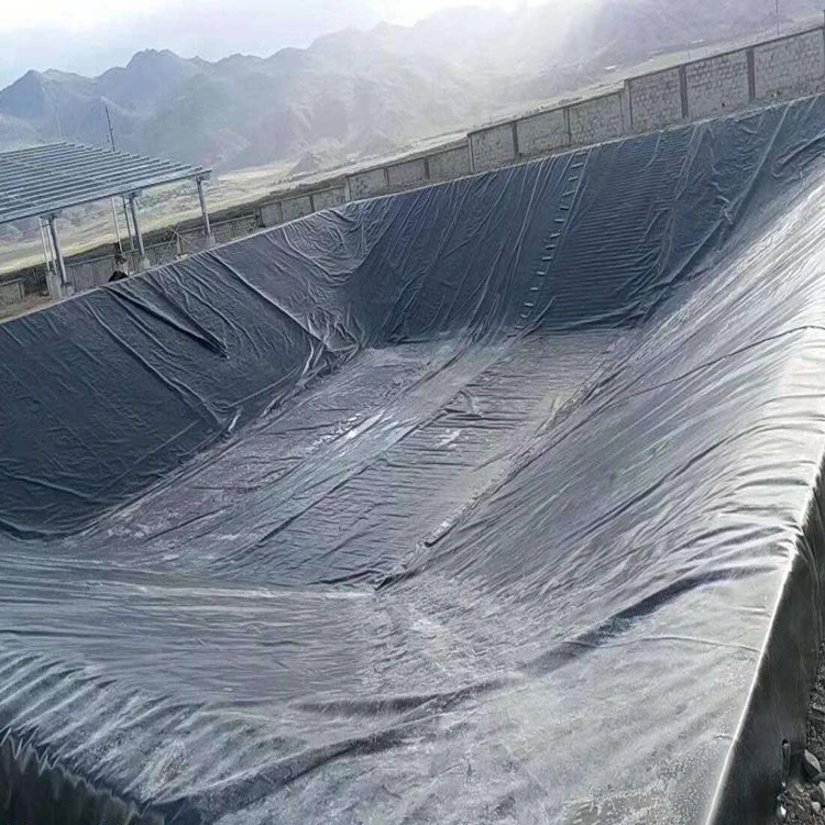 China supplier high quality HDPE geomembrane sheet hdpe pond liner