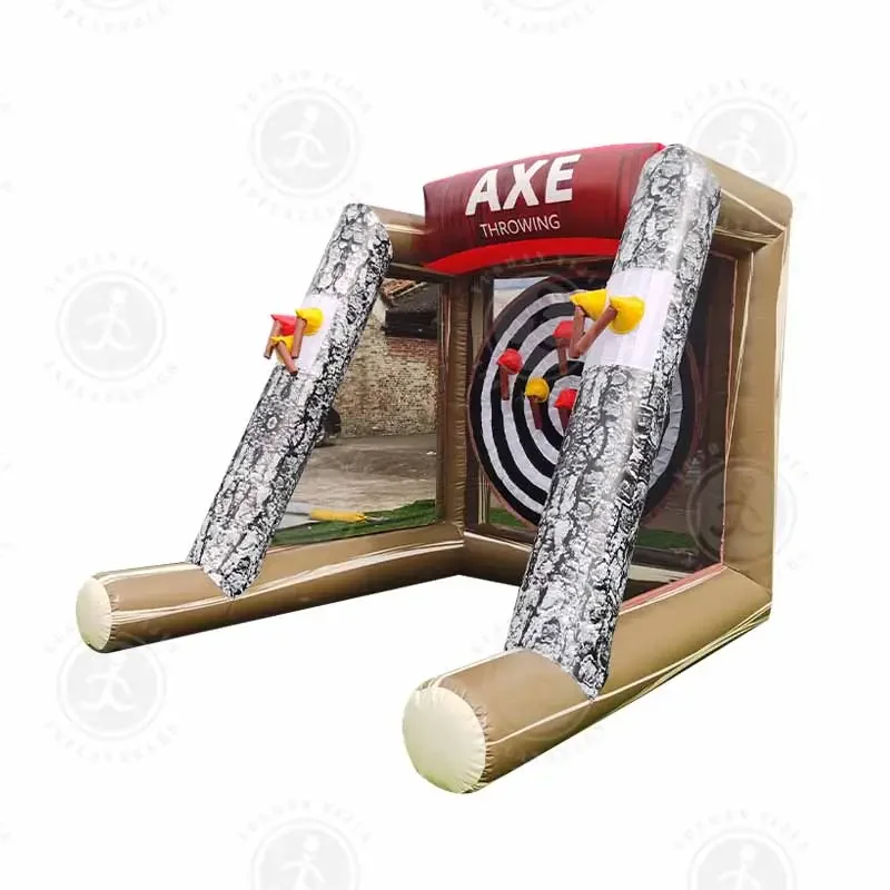 Hot Inflatable Axe Throwing Game Adult Single Axe Throwing for Sale PVC