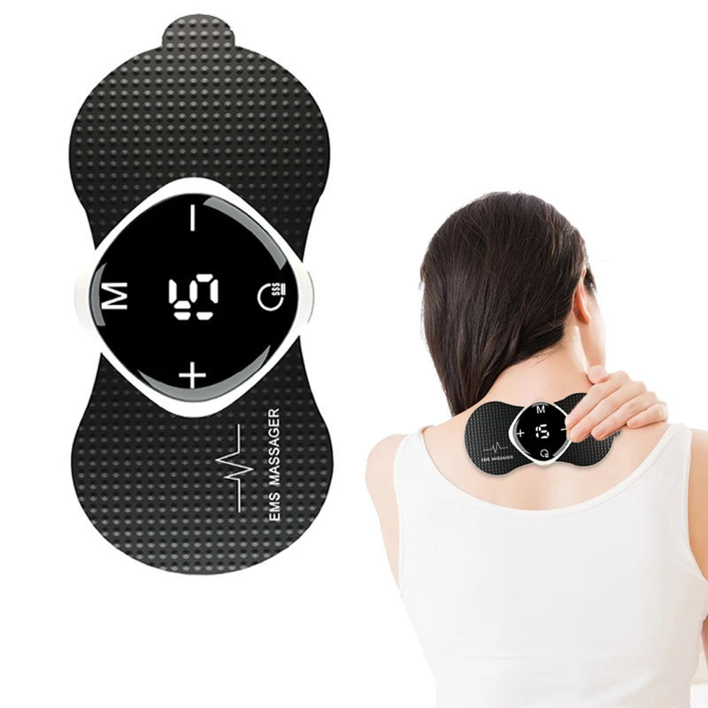 Healthpal 15 Intensities Muscle Stimulator Self Adhesive Electrode Tens Ems Heat Gel Massager Pad Electrode,Ems Pads For Ems