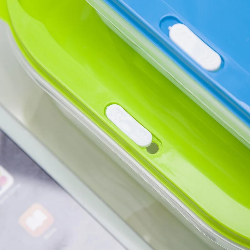 3 size food storage plastic containers for home