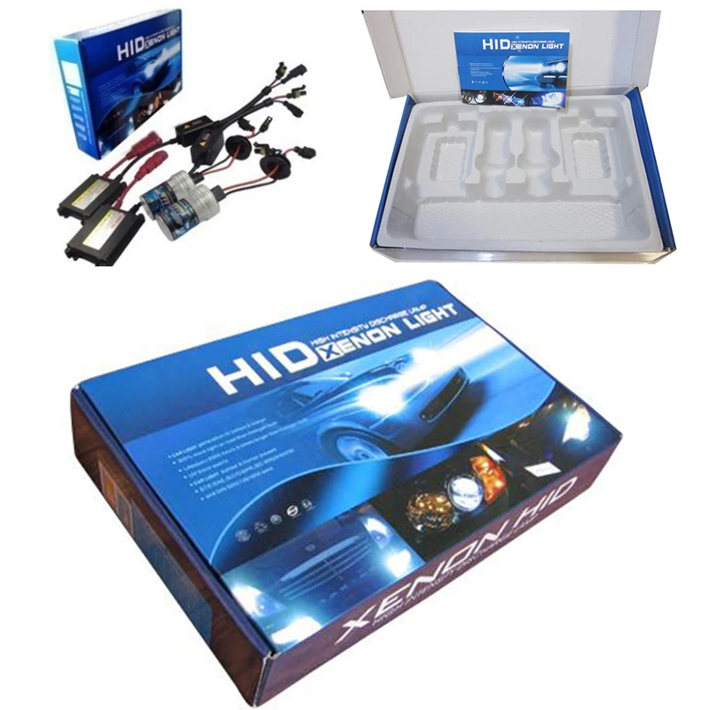 Сверхъяркий H1 H3 H4 H7 H11 9005 9006 ксеноновый комплект для преобразования сверхъяркого