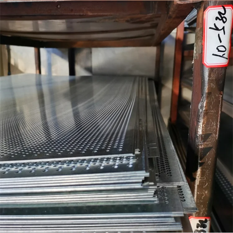 Round Hole Titanium Perforated Metal Mesh Sheet
