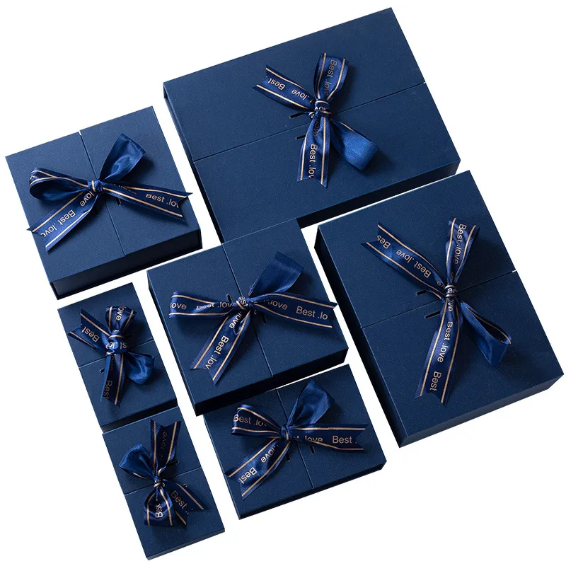 Custom Led Light Blue Rose Music Candy Shape Walnut Wood Thin Most Popular Mini Silver Jewelry Box On Packaging With Velvet