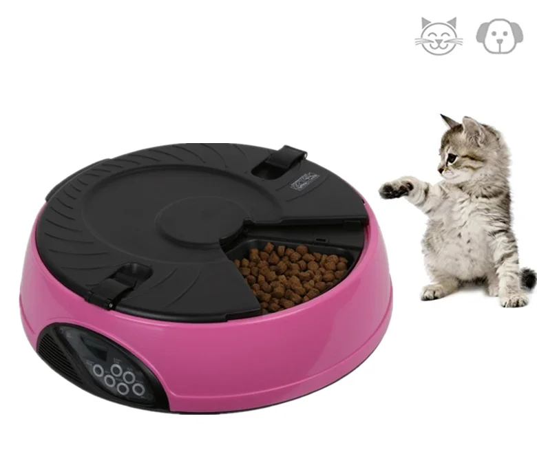 6 Meals digital pet feeder and Dog Food Feeder