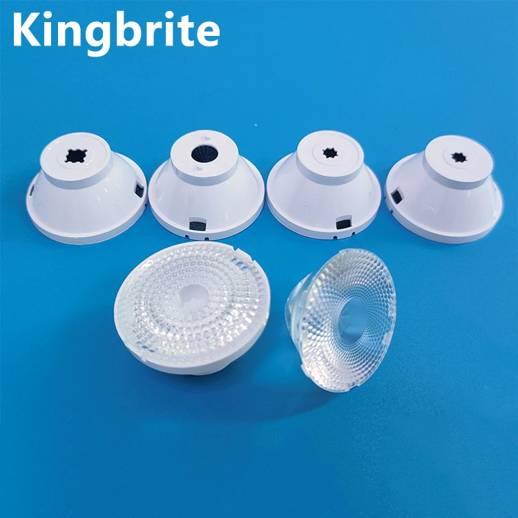 color mix xml 5050 rgb led lens 37mm 8 degree tir lens for stage light