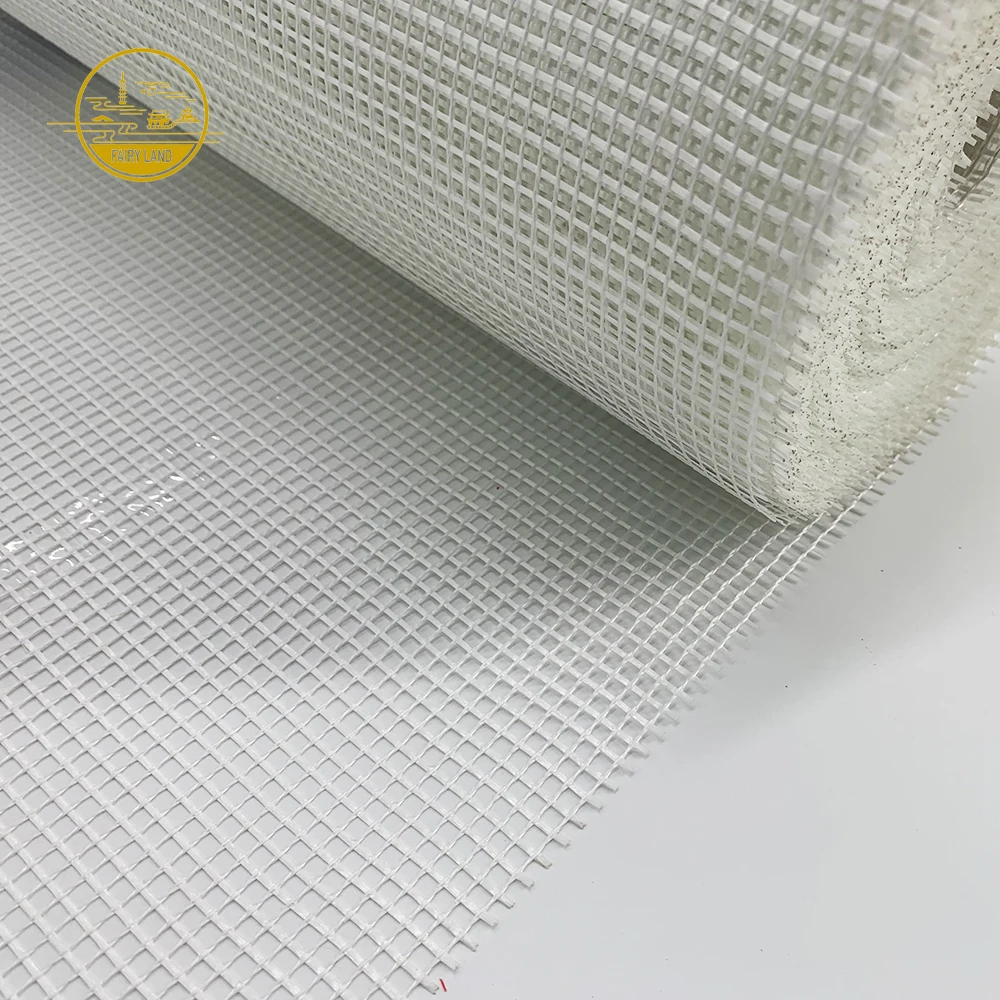 Roll Length 20m To 1000m Alkali-Resistant Polymer Emulsion Fiberglass Reinforced Mesh