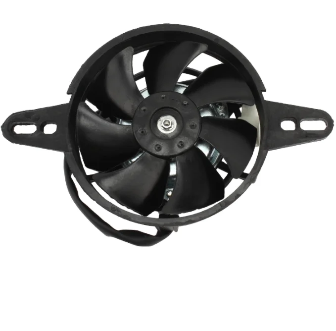 Motorcycle Cooling fan Oil Cooler Electric Radiator Engine Radiator Fit for 150cc 200cc 250cc ATV Quad Go Kart Buggy Motocross