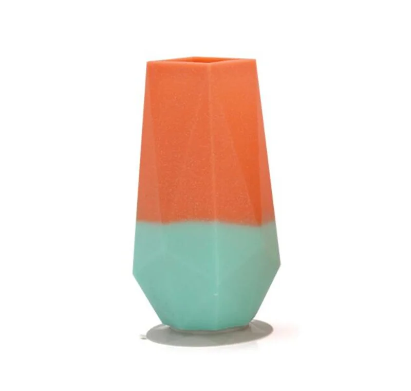 New Other Vases Ornament Paste Anti-fall Decoration Simple Home Desktop Ornament Silicone Vase