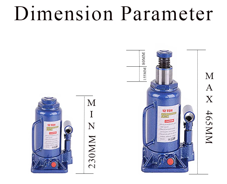 
2Ton/3Ton/5Ton And Up To 20Ton Car Air Hydraulic Bottle Jack 