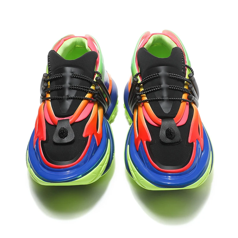 Luxury Trendy Brand Thick Soles Platform Plusde Torre Shoes Shoes Trainer Mesh Daddy Shoes Sports Footwear Fashion Sneakers