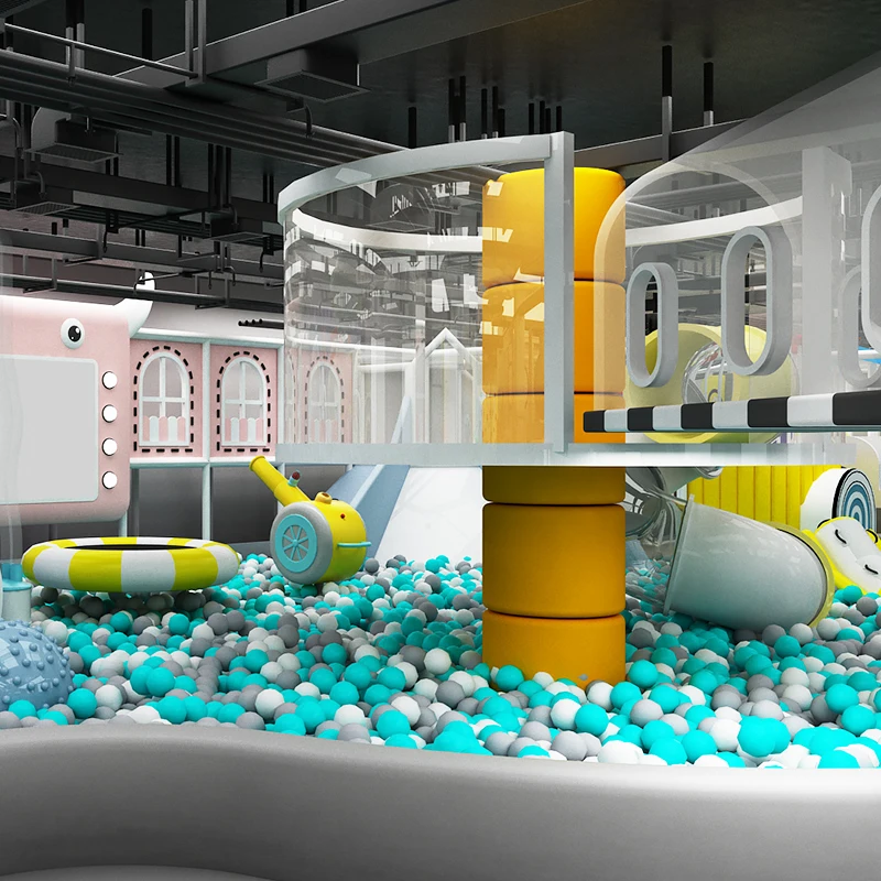 Commercial Children Small Indoor Playground Coconut Tree Equipment Rides Set Guangzhou