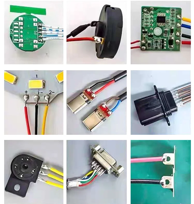 Semi Automatic Soldering Machines for USB Cables USB A Connector Soldering